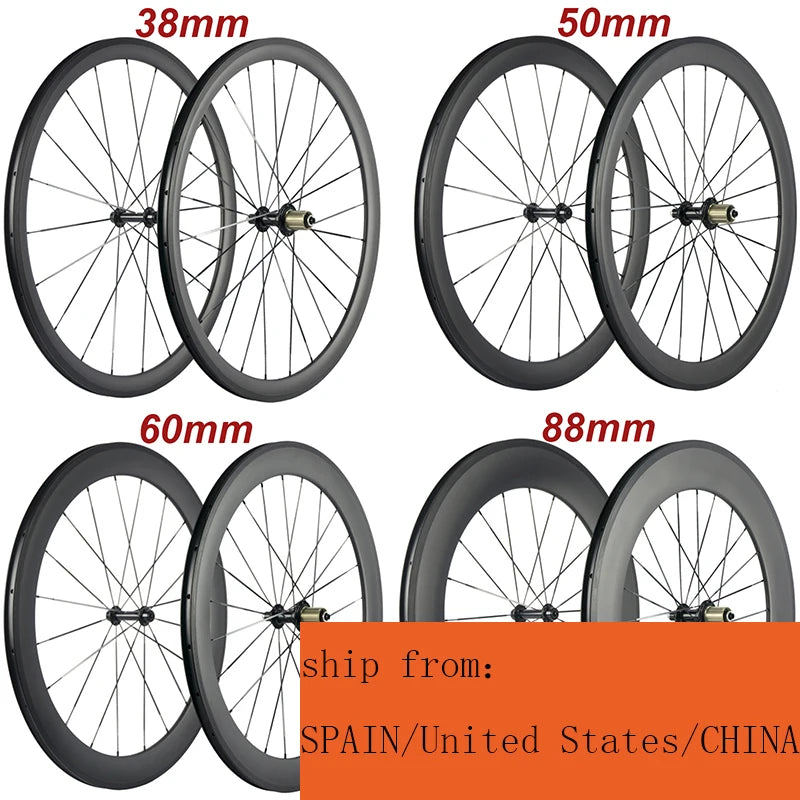 Ventes paire de roues en carbone 700C