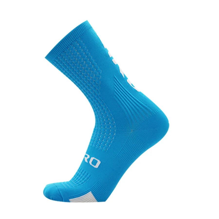 Chaussettes de cyclisme professionnelles, respirantes, absorbant la sueur,