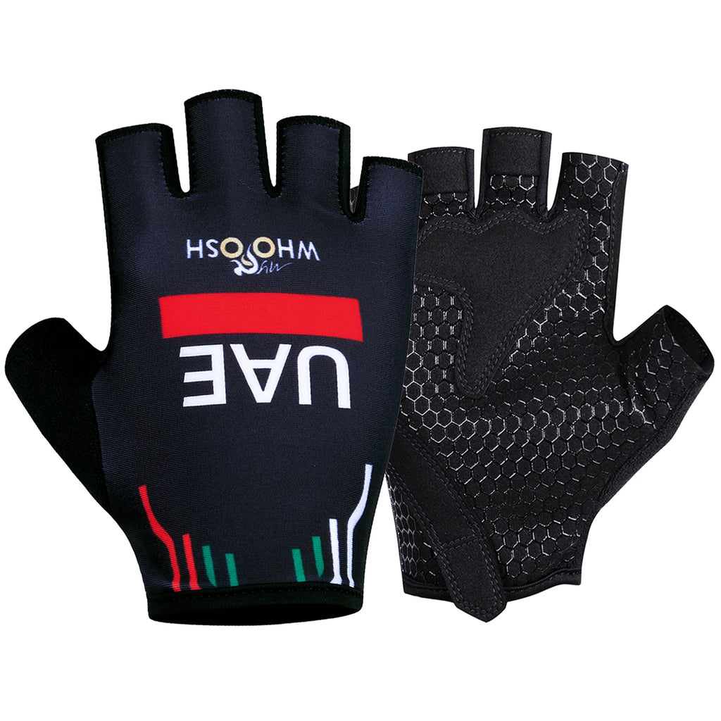 gants de cyclisme demi doigt hommes et femme