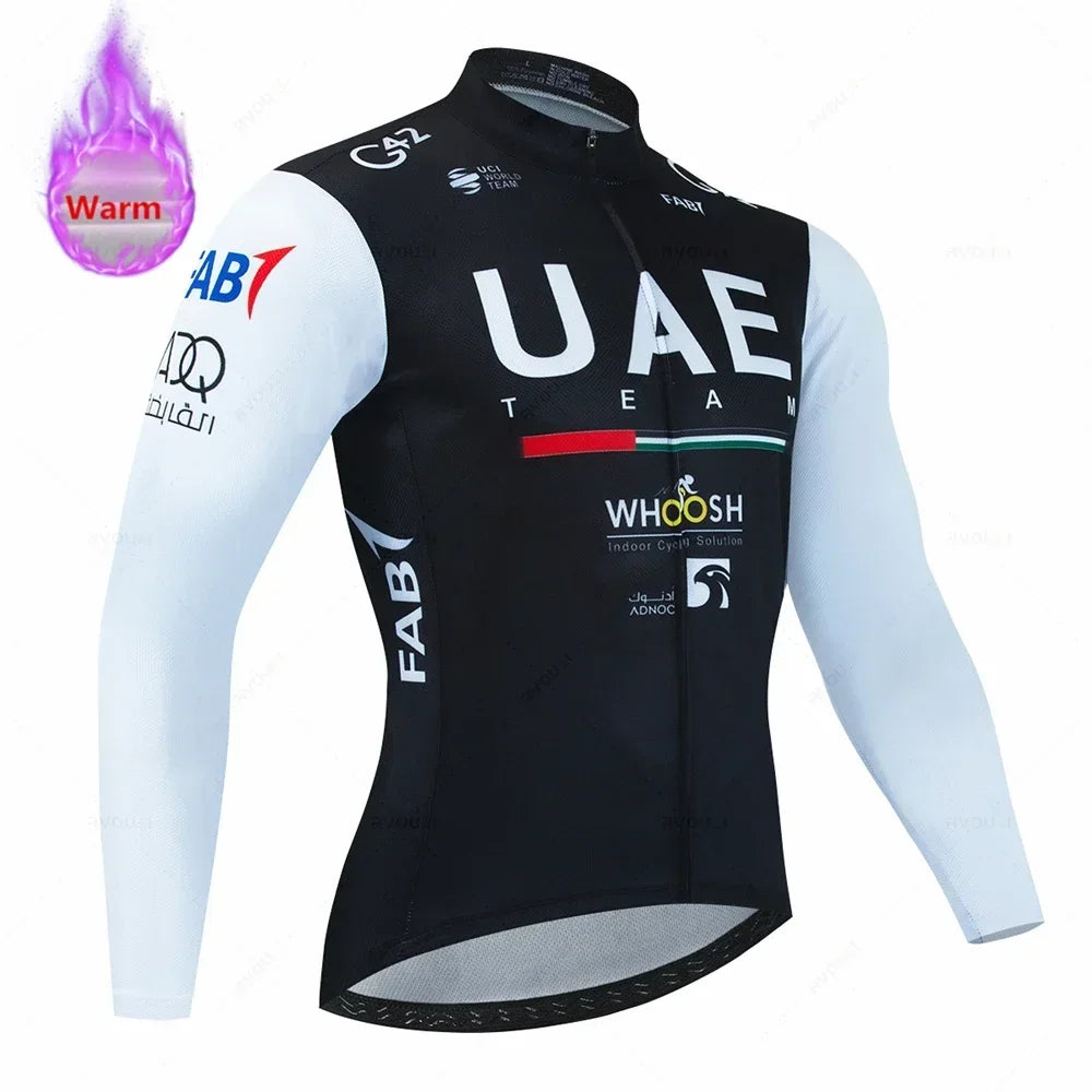 Ensemble de maillot de cyclisme d'automne