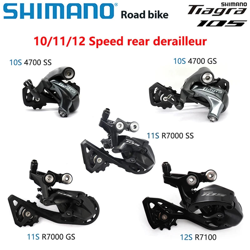 SHIMANO Tiagra 105 10/11/12 vitesses dérailleurs de vélo de route