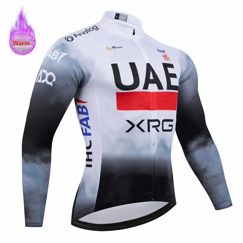 Ensemble de maillot de cyclisme d'automne