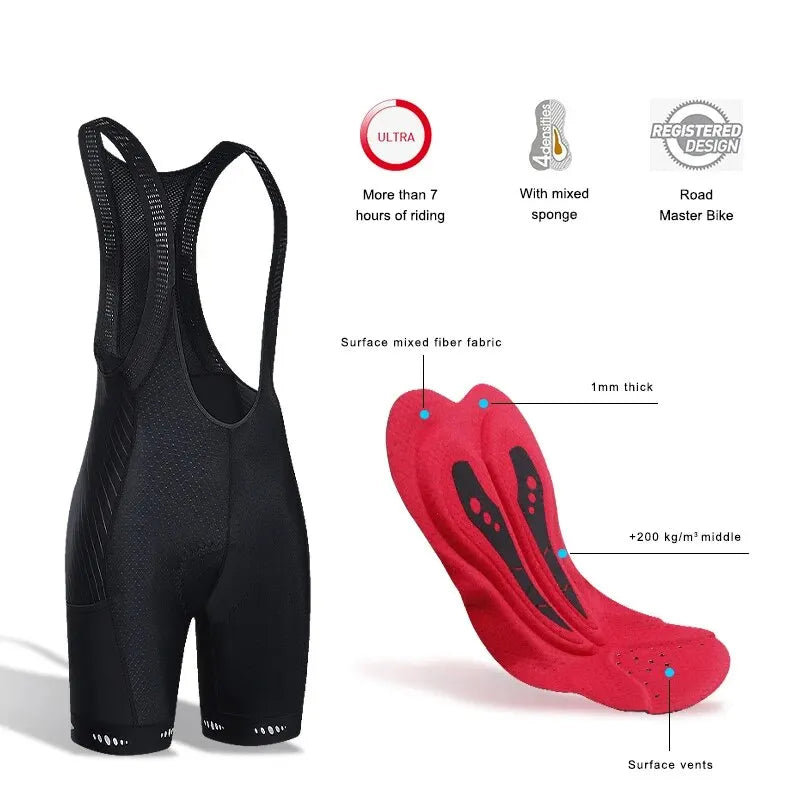 Shorts de cyclisme hommes Shorts d'équitation été vtt vélo