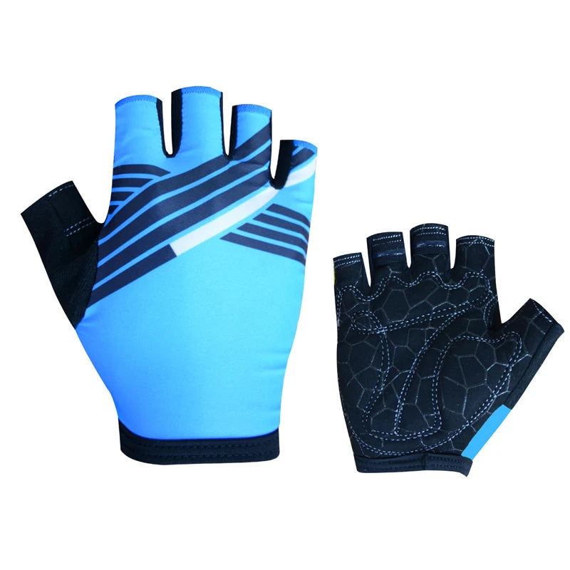 gants de cyclisme demi doigt hommes femme