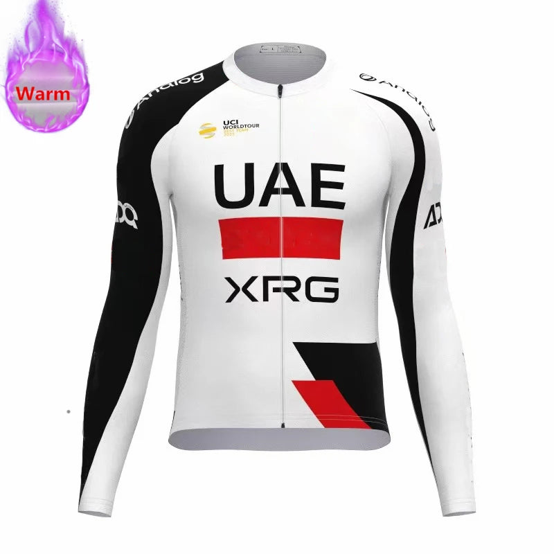 Ensemble de maillot de cyclisme d'automne