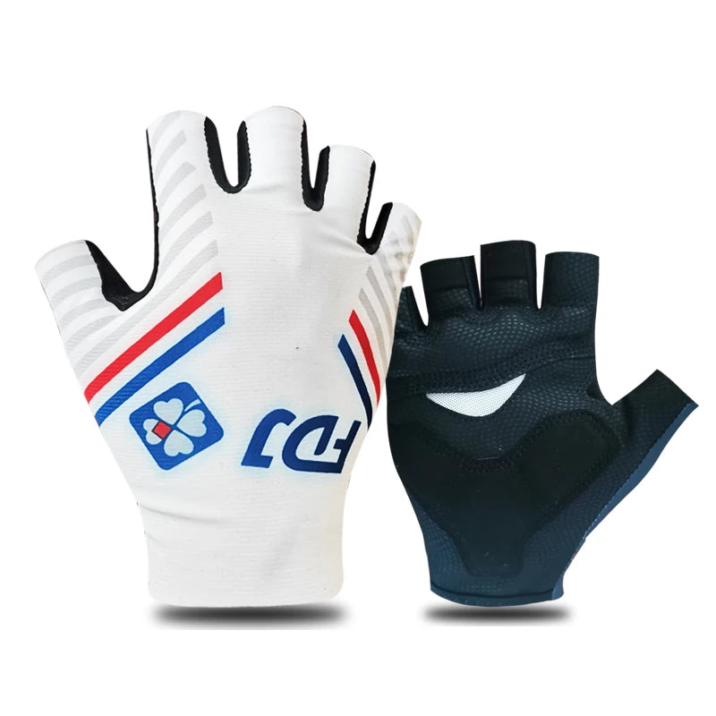 gants de cyclisme demi doigt hommes femme