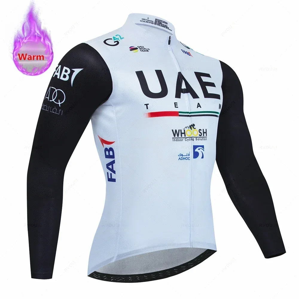 Ensemble de maillot de cyclisme d'automne